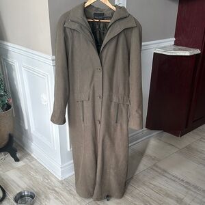 Olive Trench Coat